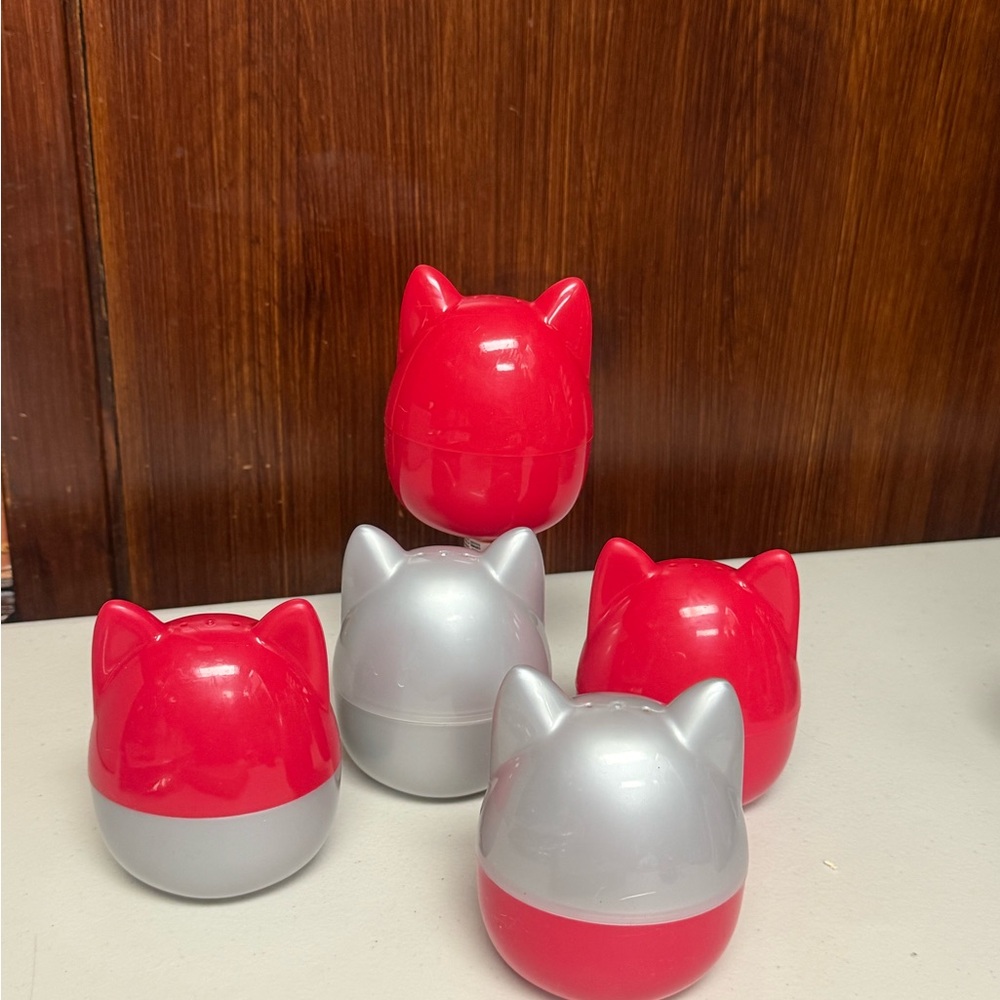 Squishmallows Red and Silver Party Favors